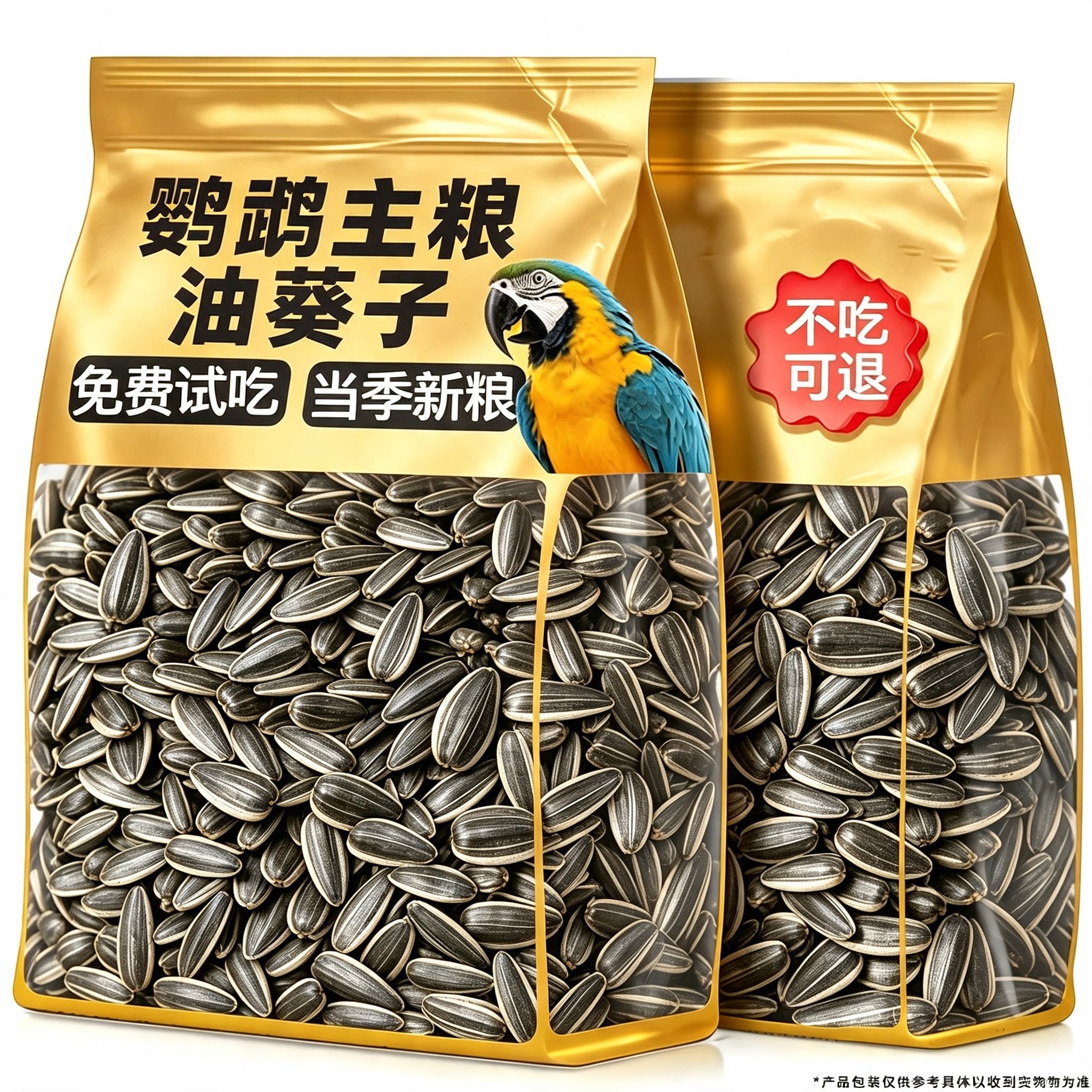 鹦鹉鸟粮食油葵小瓜子