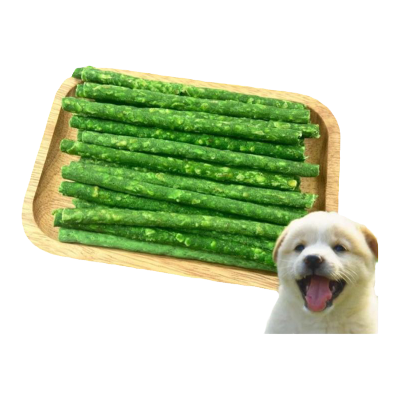 狗狗蔬菜磨牙棒风干宠物训狗零食