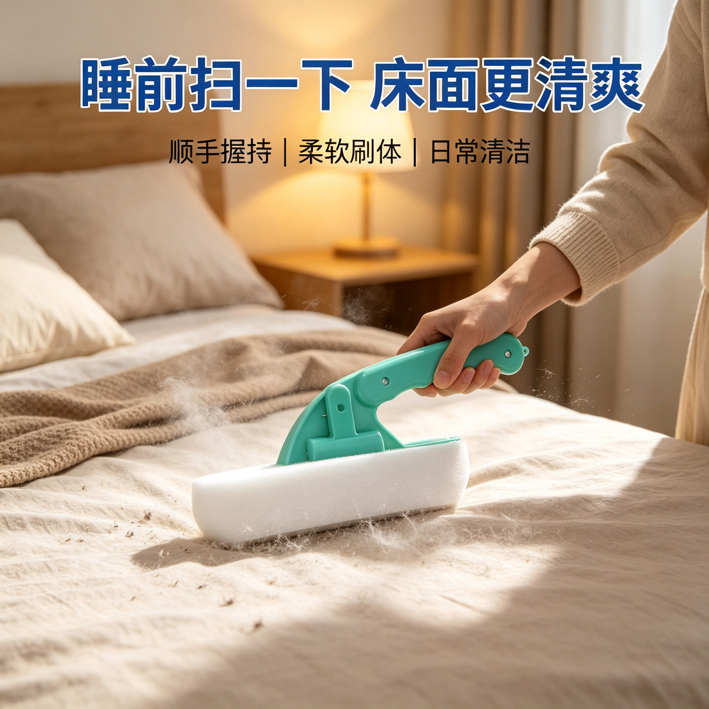 一次性酒精扫床刷沙发粘毛吸尘