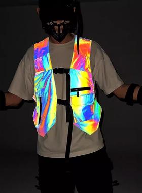women and men for jacket vest luminous wear outer waistcoat