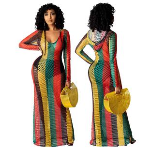 q wear beach outfit cover-ups swimsuit vacation dress beach