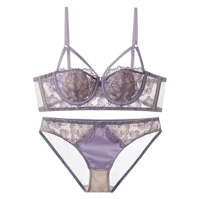 set cup lace big silk bra ear lace sexy underwire bra
