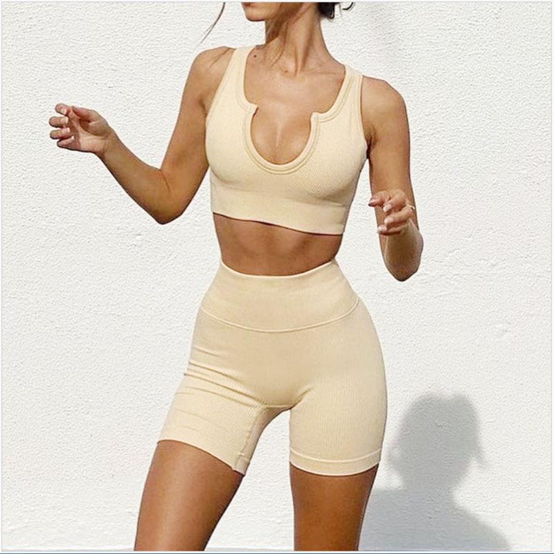 yoga shorts women gym outfit scrunch butt fitness high