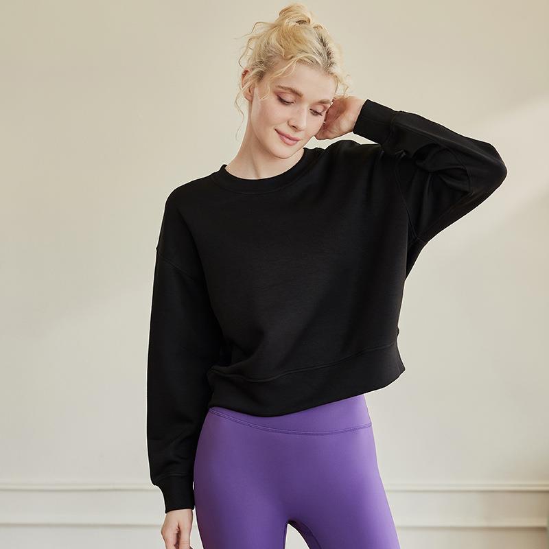 tops round-neck Fashionable high-elastic for versatile