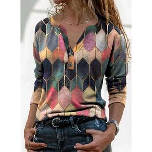 color bottoming fashion sleeved Womens long contrast neck