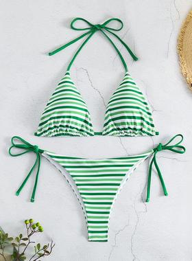 bikini girl hot sexy three-point swimsuit split spring hot