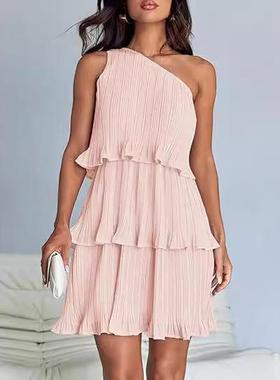 dress sleeveless womens summer dress beach clothing dress