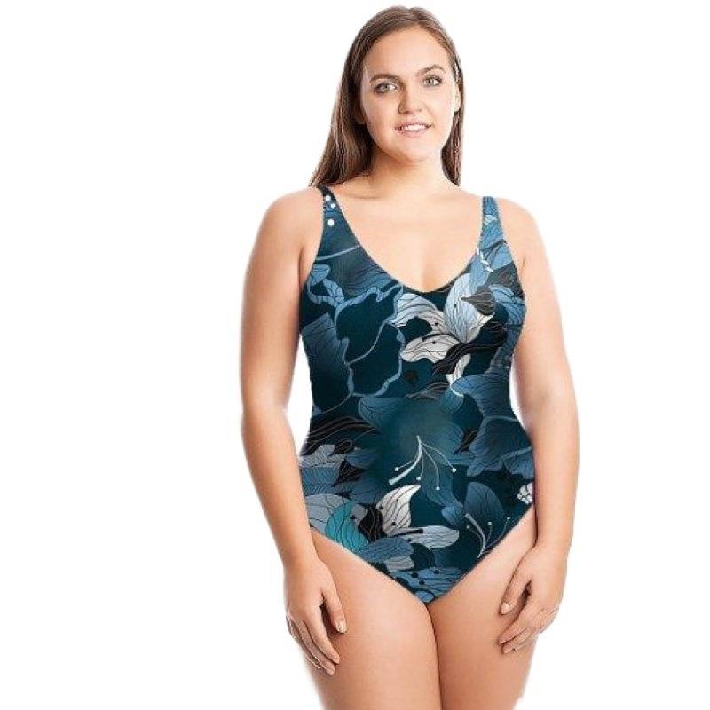 swimsuit size plus size large swimsuit dress one-piece