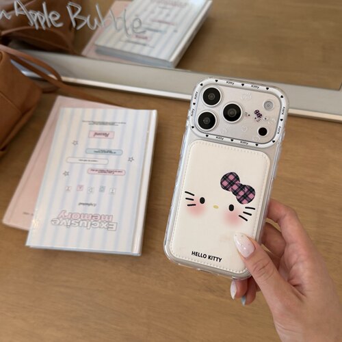 C潮牌动漫皮质小玉女孩17壳适用iPhone17ProMax网红明星16pro可爱熊苹果16手机壳防摔保护趣味kt猫女15pro壳