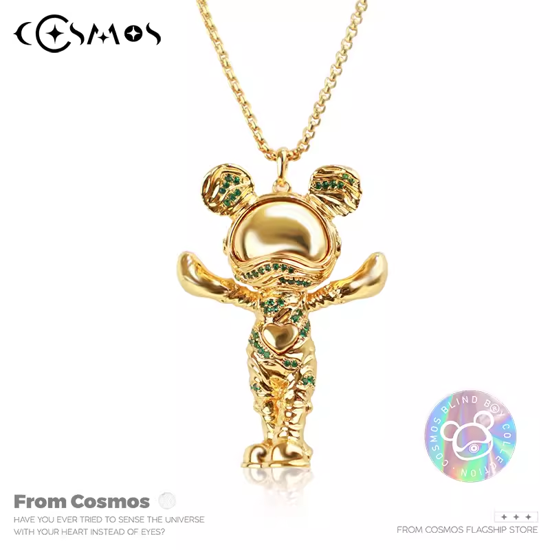 星际熊项链现货MJ朋友风