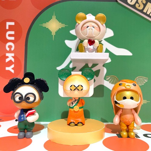 宙月兔星际幸运迷你居家桌面手办