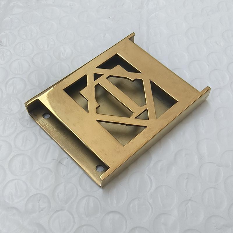 意式五金配件T形标志金属logo