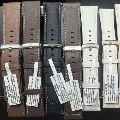 华为原装拆机真皮表带正品腕带Watch4pro/watch3/GT3pro/GT4gt5/6