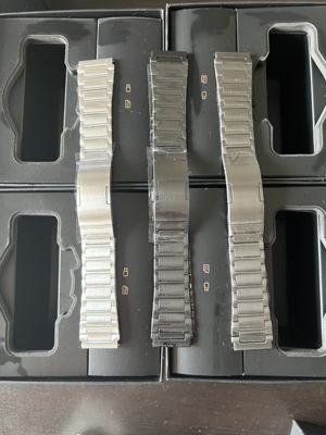 适用华为watch4表带纯钛合金gt5pro金属钢带gt5适用gt6/gt4/3腕带