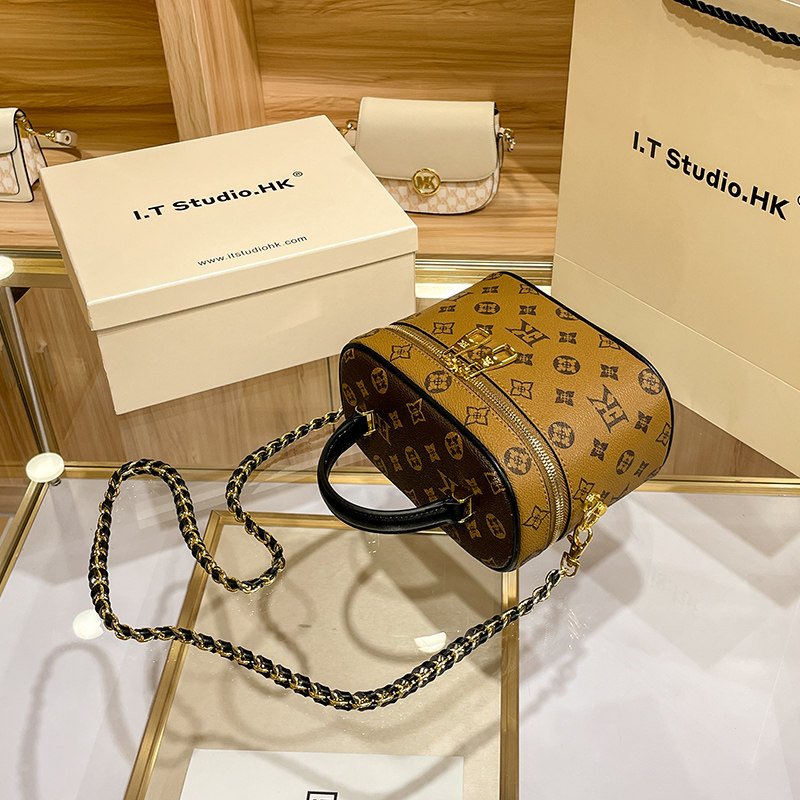 fk盒子包印花小欧美手提