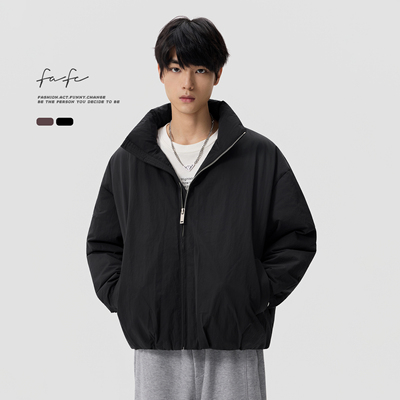 FAFC立领防风保暖加厚羽绒服