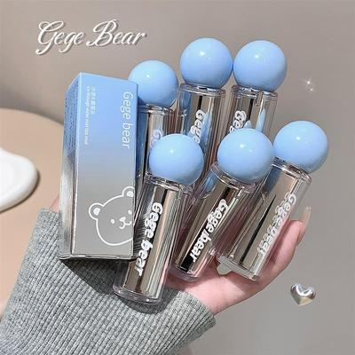GegeBear沐透水雾唇泥早八伪素颜韩系自然持久丝绒唇釉显白跨境