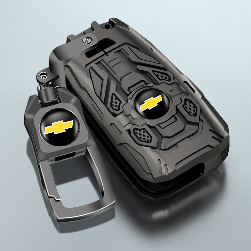 重装机甲雪佛兰钥匙套高级感合金