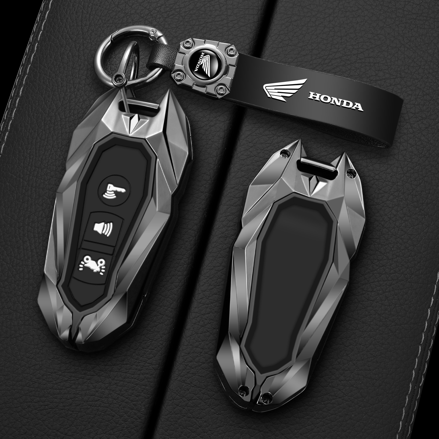 炫酷机甲新款本田摩托钥匙套高档