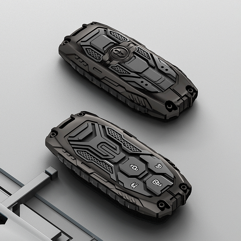 重装机甲问界钥匙套全包锌合金