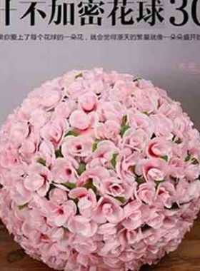 花球吊饰玄关白色摆件挂饰舞台庆典E婚礼K活动餐厅台商场蓝色道具