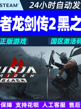 Steam 忍者龙剑传2黑之章 NINJA GAIDEN 国区激活码CDK正版PC游戏