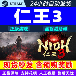 Steam 仁王3 Nioh 3 国区激活码CDKey PC正版中文游戏 类魂动作