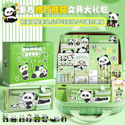 熊猫生日礼物男生伴手礼小众高级感实用礼品盲袋男孩款小学生礼盒