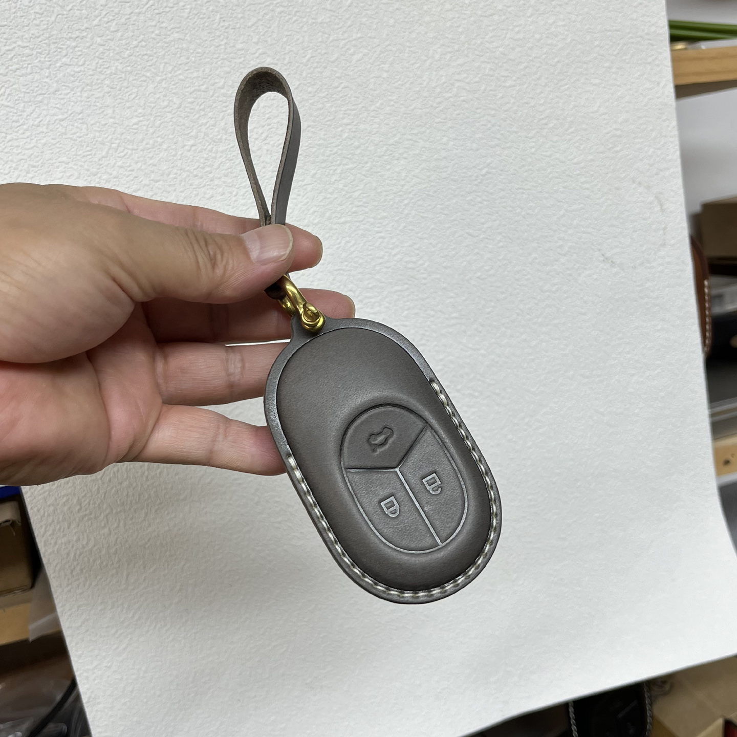 新款蔚来EC6真皮钥匙套