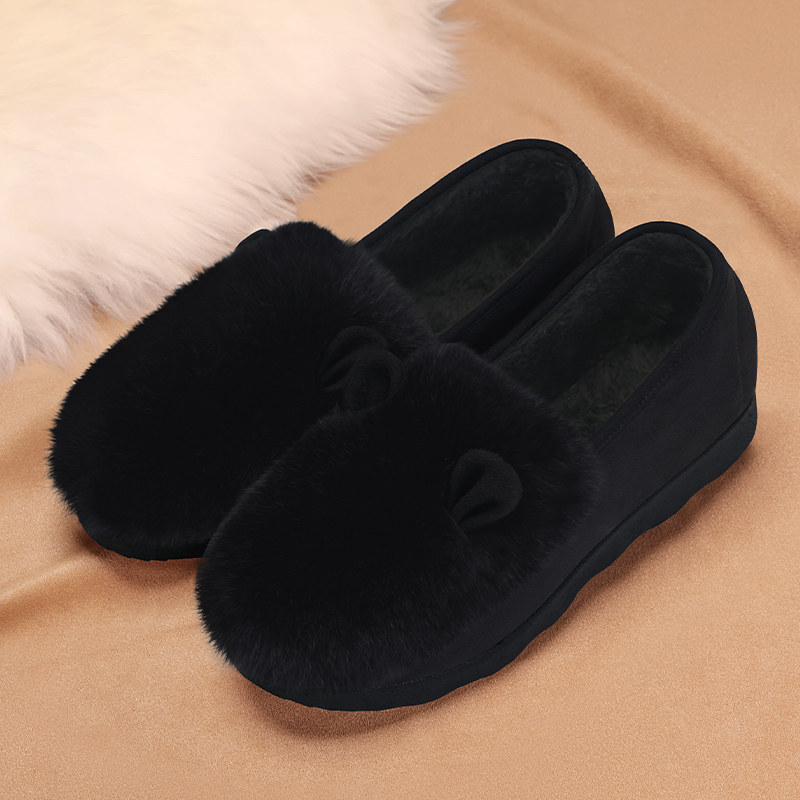 豆豆鞋女冬加绒2025新款一脚蹬保暖毛毛鞋秋官方旗舰店老北京棉鞋,女鞋,棉鞋,淘宝优惠券,粉丝福利购,淘宝优惠卷