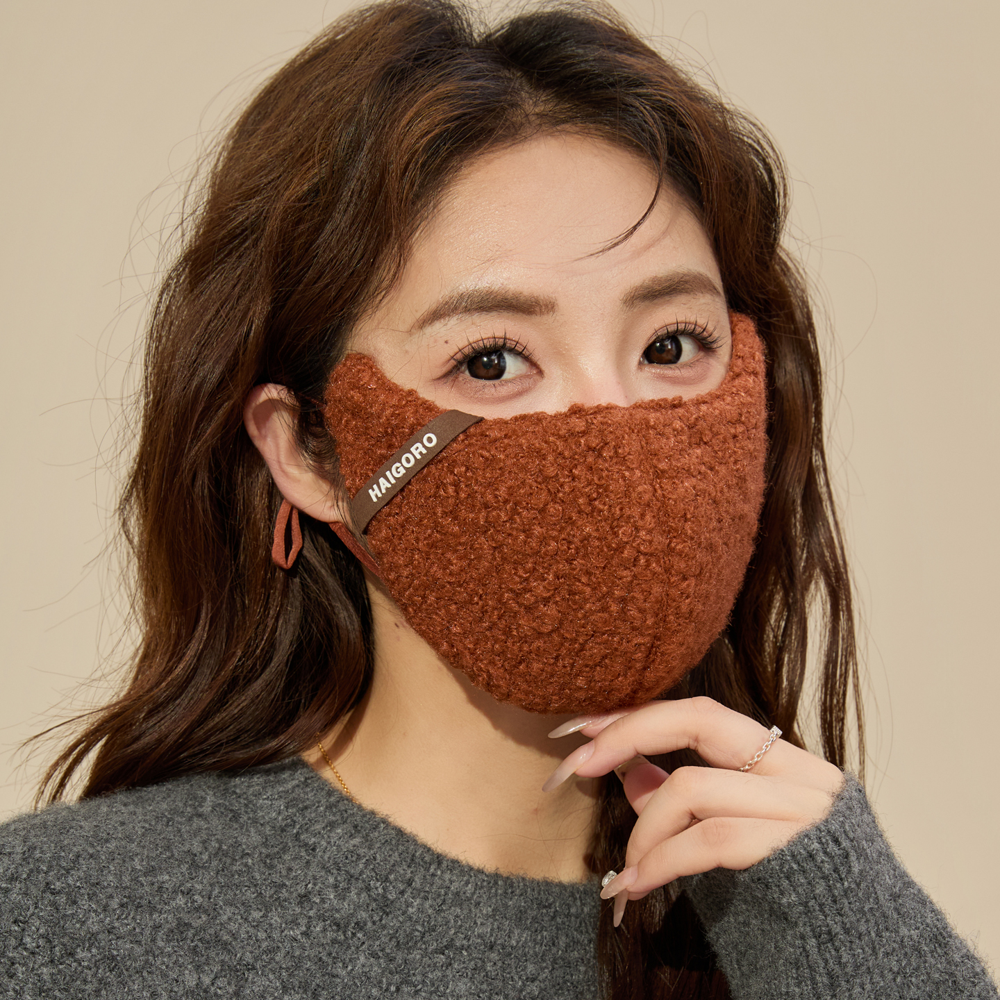 口罩女款高颜值保暖防寒