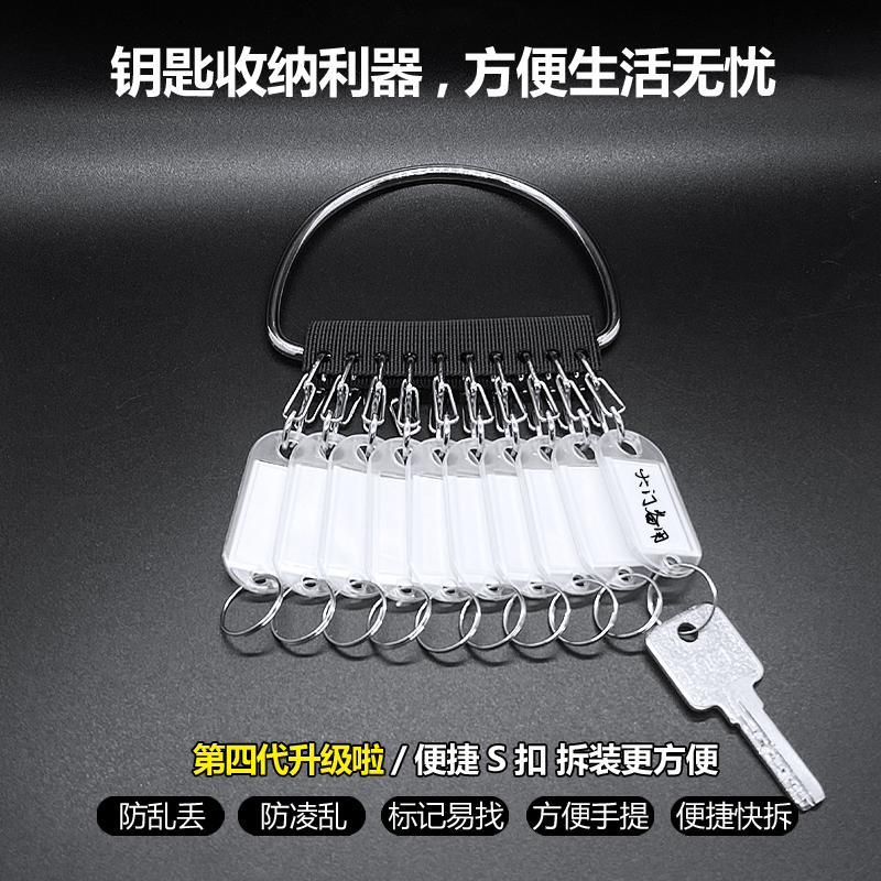 出租房管理分类神器钥匙盘
