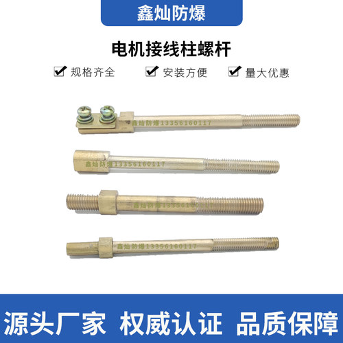 防爆电机接线柱螺杆配件源头厂家