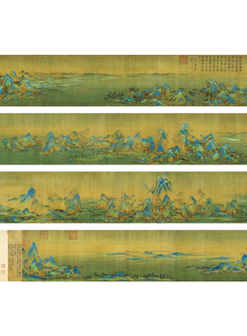 艺术微喷装饰画定制国画复制