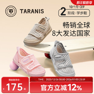 防滑女童软底婴幼儿男宝宝包头透气童鞋 泰兰尼斯学步鞋 春夏款
