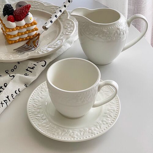 外贸出口咖啡杯碟套装