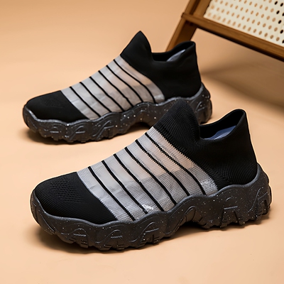 wideteps网布飞织透气袜子鞋春