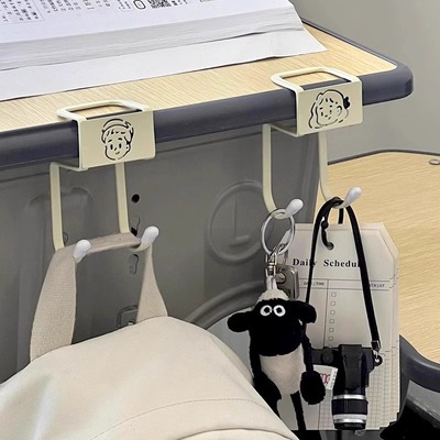 书包承重挂钩桌边版教室挂包课桌学生坚固耐用学生收纳置物架