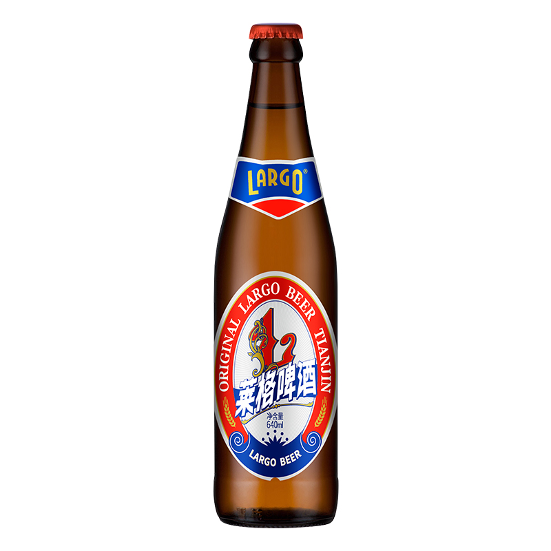 雪花啤酒莱格640ml瓶装啤酒整箱天津啤酒国产酒水喝莱格更痛快