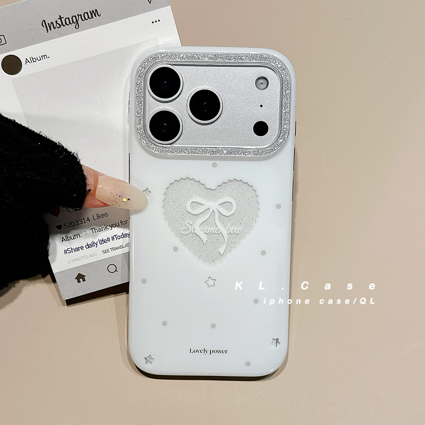 适用于iPhone亚克力ins手机壳