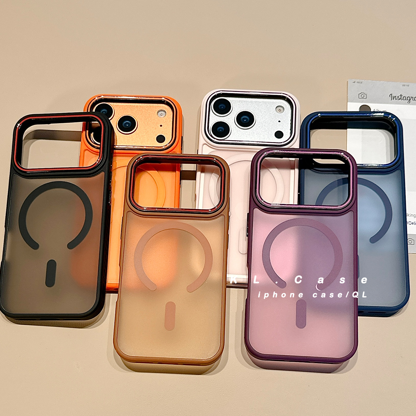 适用于iPhone亚克力小众手机壳