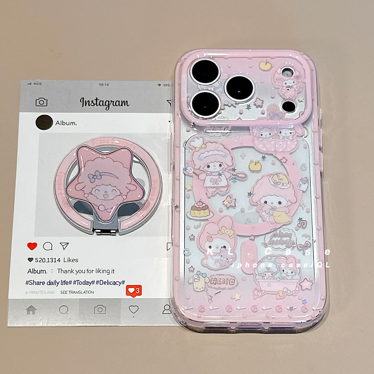 适用于iPhone亚克力ins手机壳