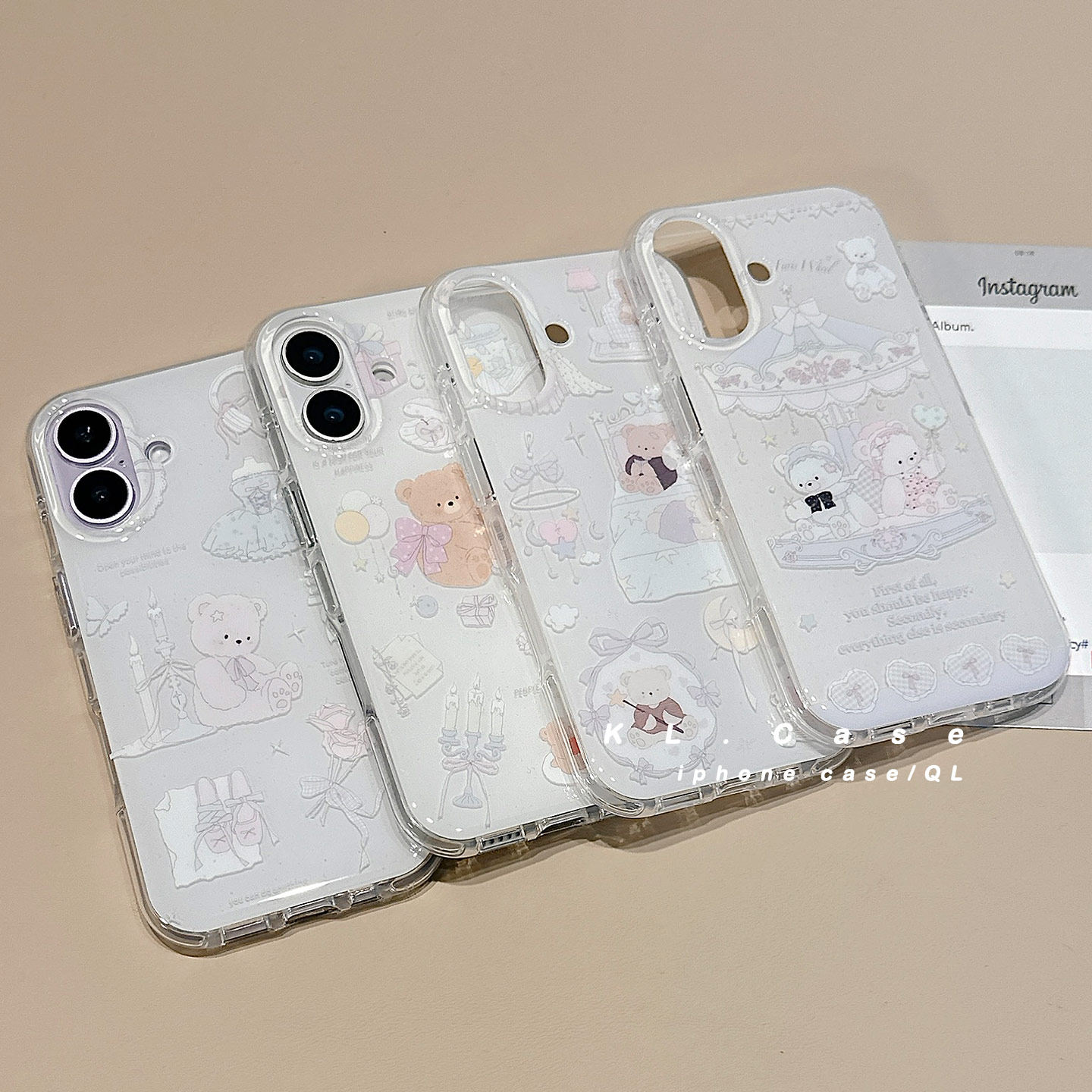 壳侣适用于苹果16手机壳iPhone17promax新款15保护套13/14硅胶防摔17全包小众高级感可爱小熊卡通ins超好看女,3C数码配件,手机保护套/壳,淘宝优惠券,粉丝福利购,淘宝优惠卷