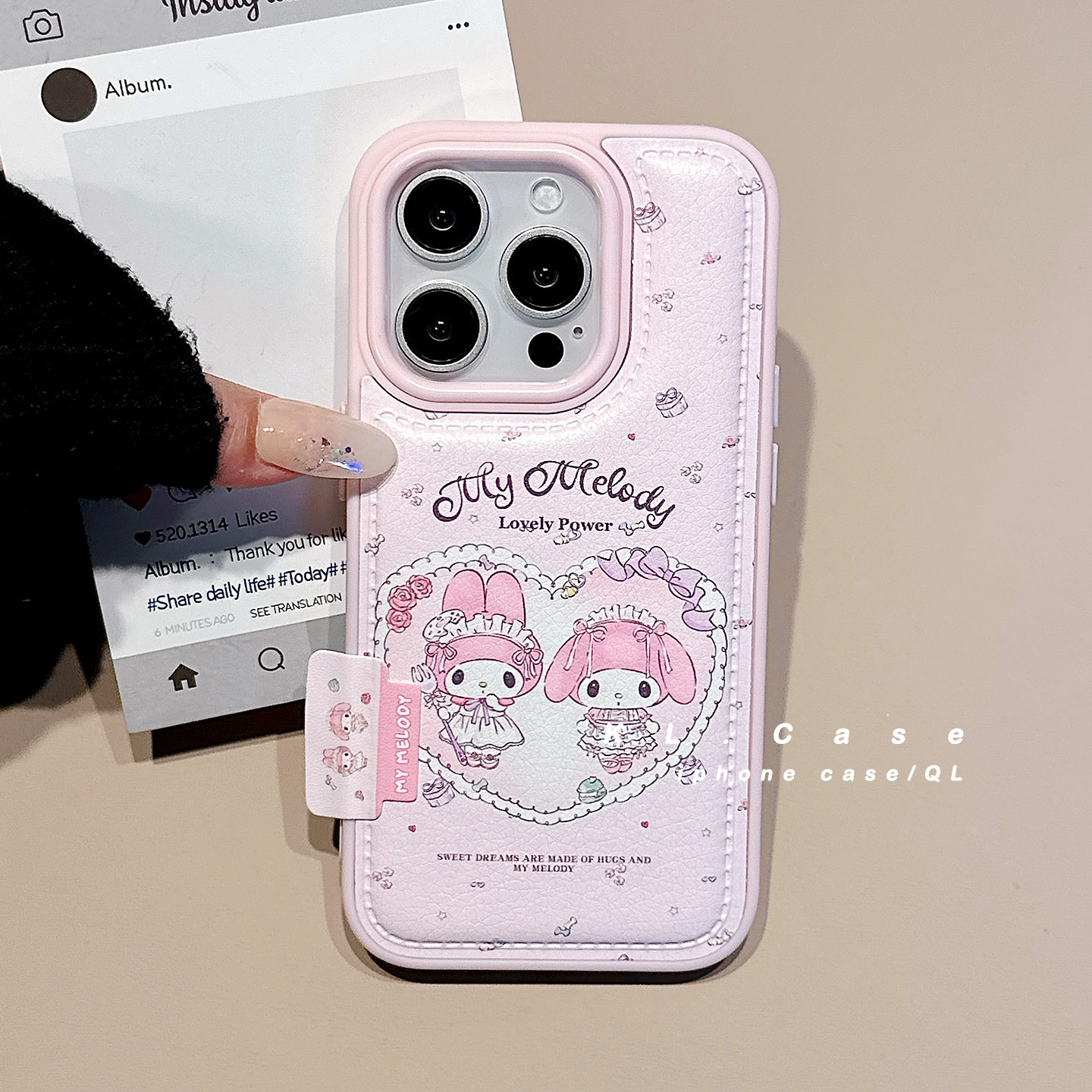适用于iPhone亚克力ins手机壳