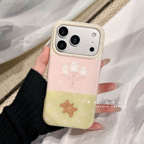 可爱ins卡通手机壳适用苹果