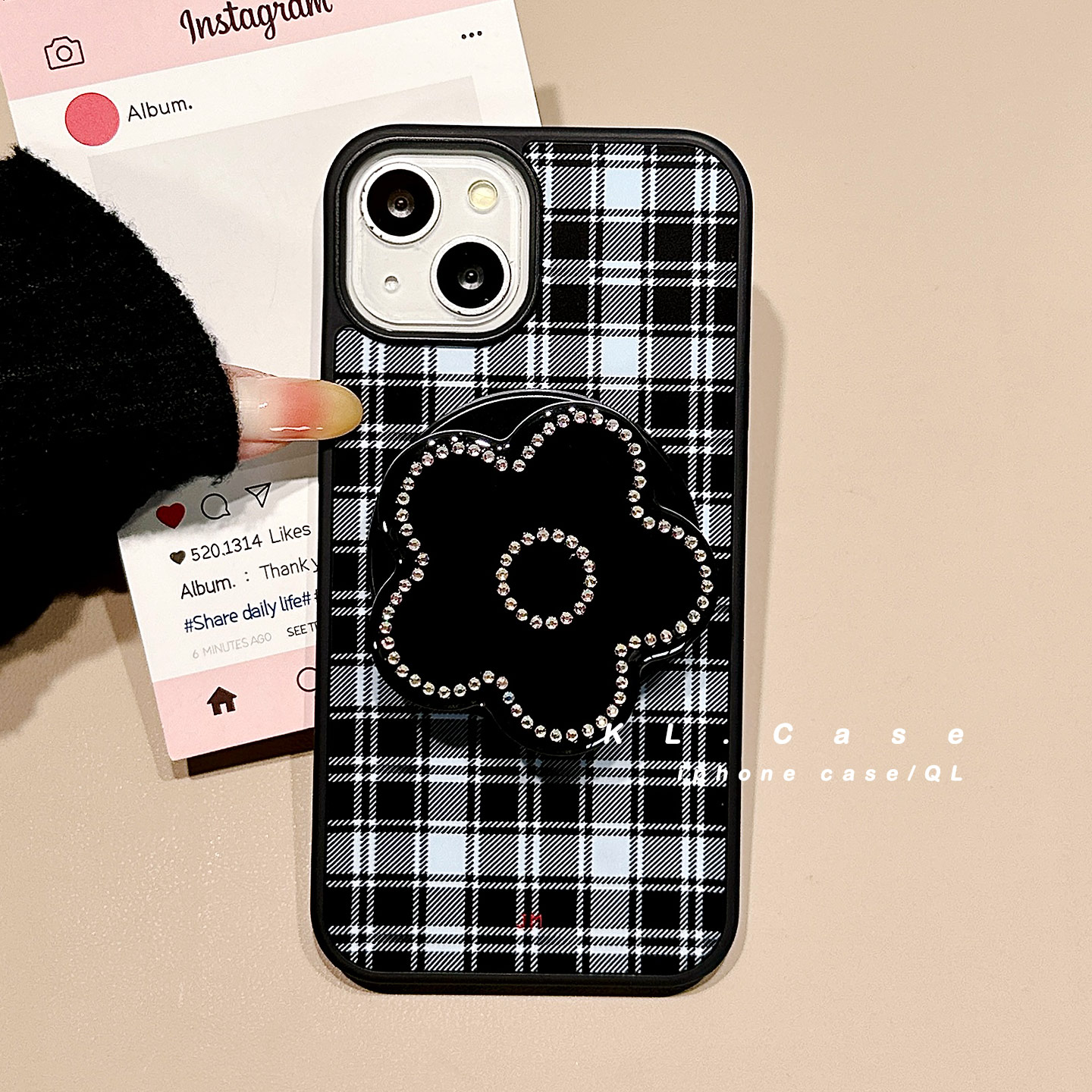 适用于iPhone亚克力小众手机壳