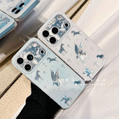 壳侣简约小马适用苹果17手机壳iPhone17promax新款 16防摔保护套15硅胶14全包13小众高级感ins日韩情侣p男女软