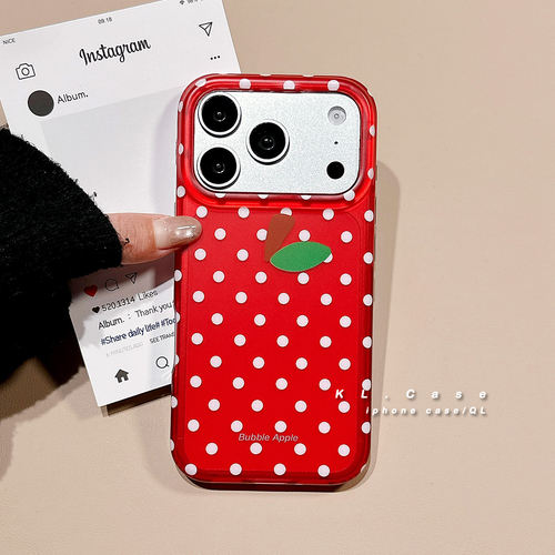 适用于iPhone简约波点手机壳