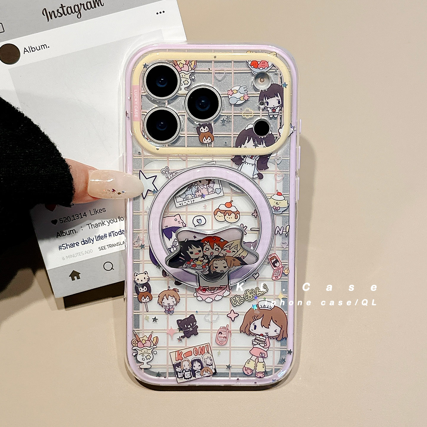 适用于iPhone亚克力ins手机壳