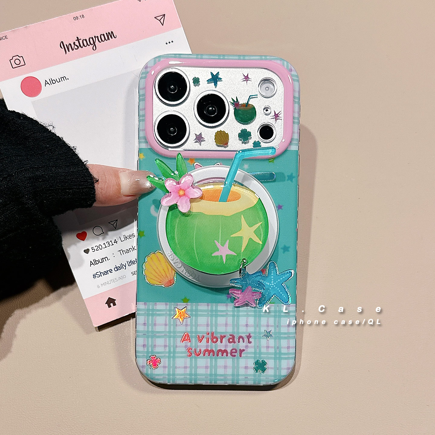 适用于iPhone夏日小众ins手机壳